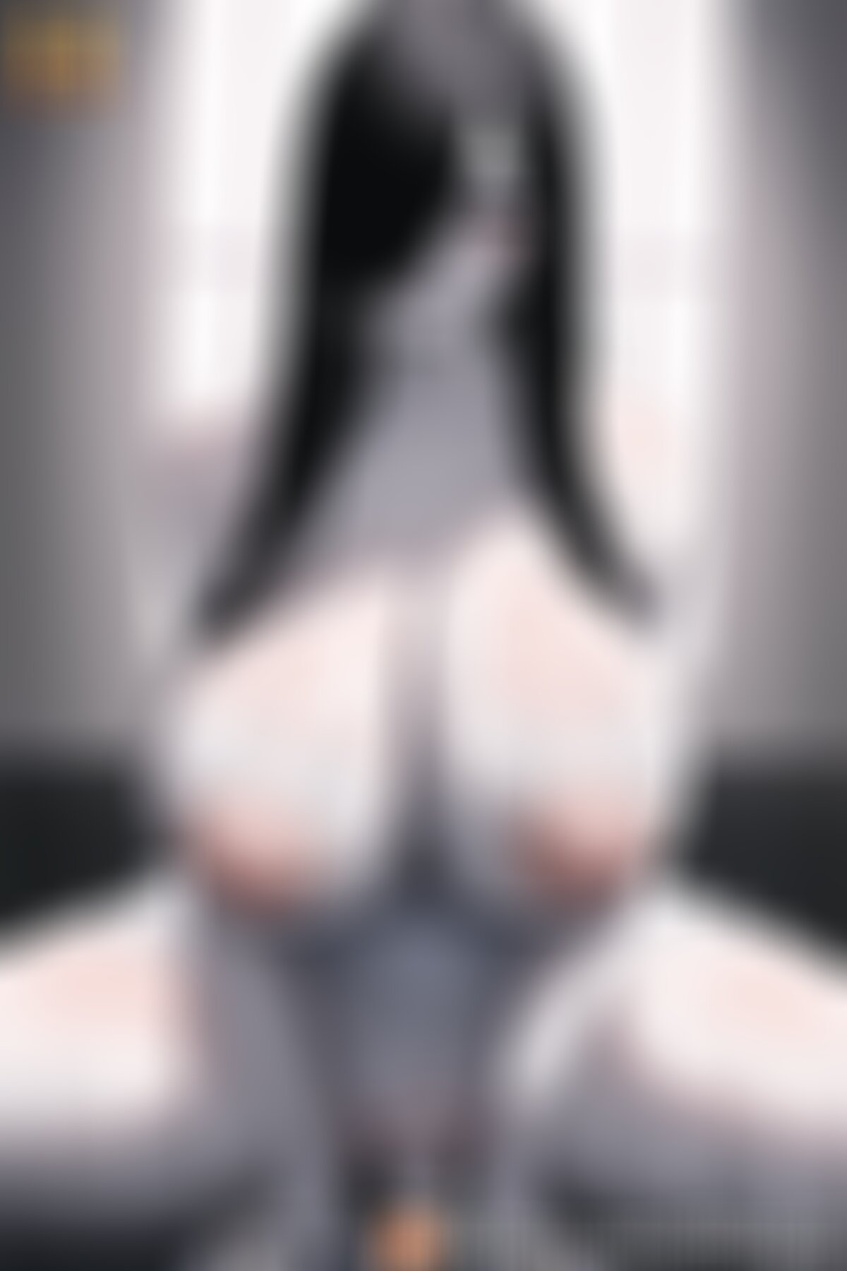 Samara Morgan in a intimate embrace with another figure